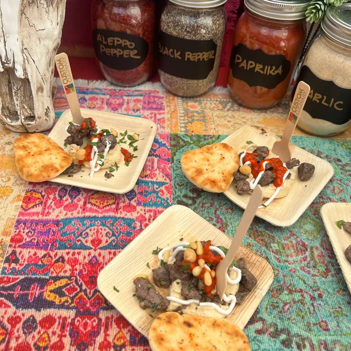 VerTerra Dinnerware – Prato descartável por atacado – Placas de Folha de Palma Quadrada VerTerra 8" x 8"8