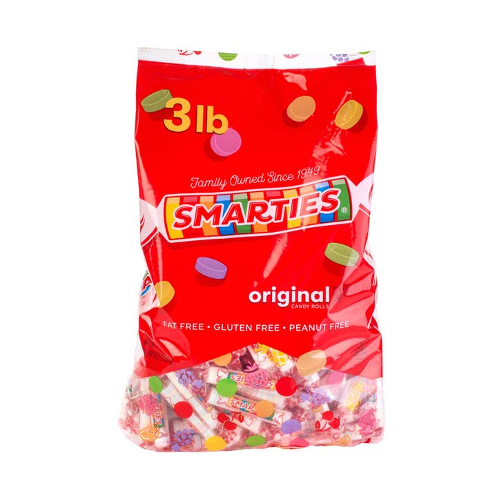 Smarties® 3 lb. bag - case of 6 bags for wholesale by Smarties