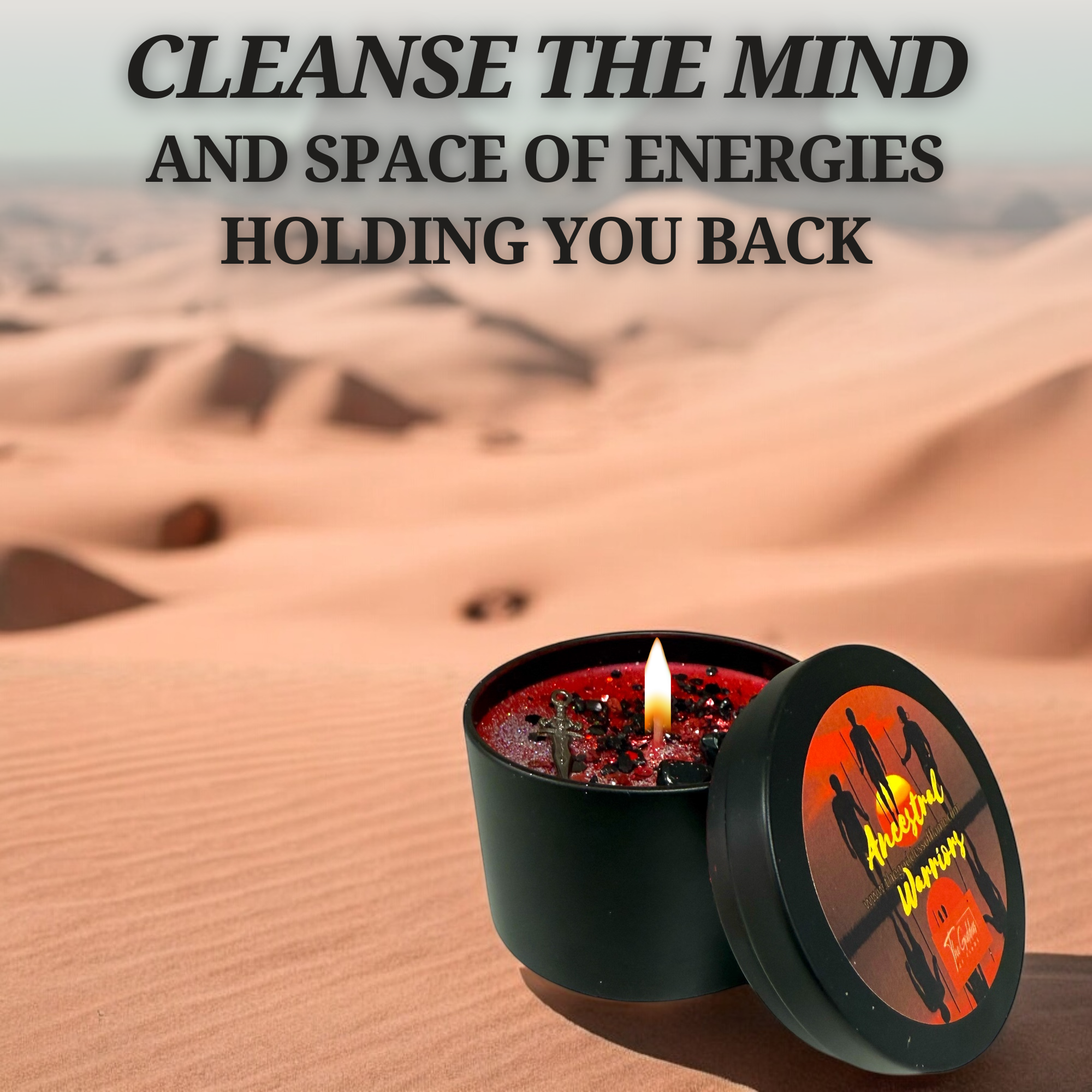 The Goddess of Flame - Vente Bougie en bocal - Bougie de conjuration Ancestral Warriors7