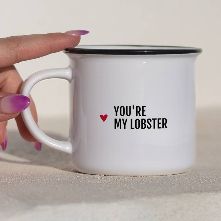 Mug You're my Lobster / Saint Valentin pour la vente par Bibiche fait son Cirque