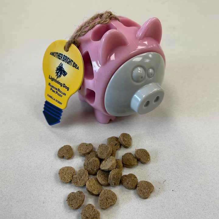 Random Roller - Pink Piggy för wholesale av Lightning Dog
