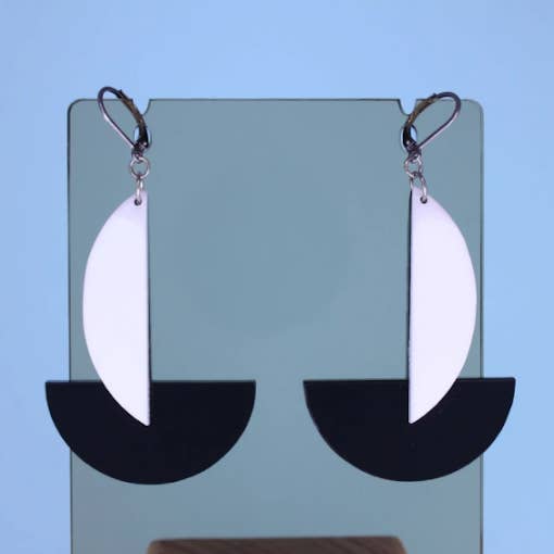 Dangle earrings for wholesale by 2 Floating Leaves