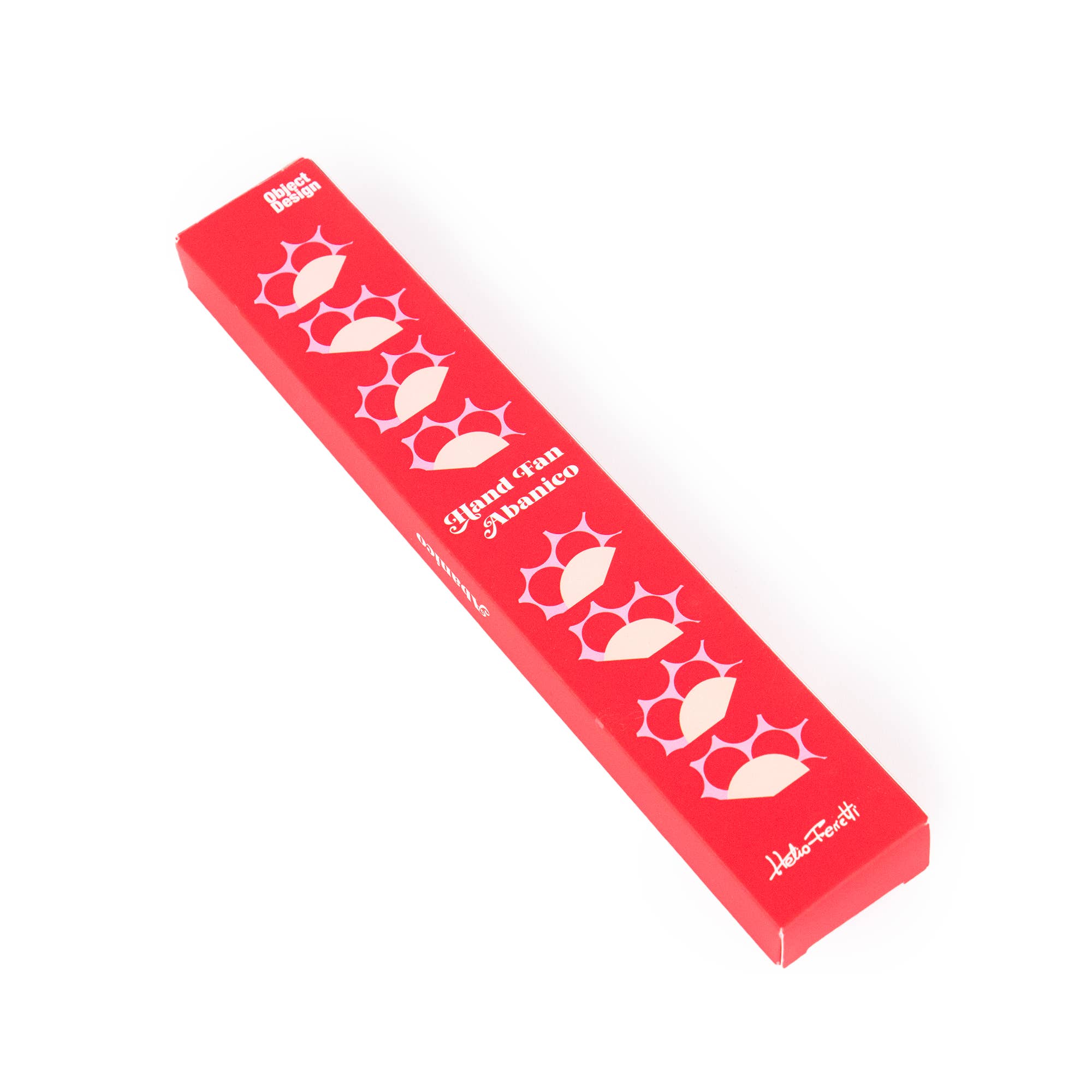 Helio Ferretti Co - Wholesale Handheld Folding Fan - SCARLET BREEZE FAN HF4