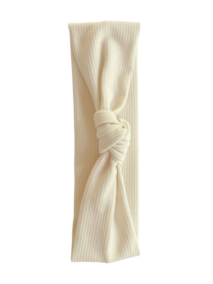 Ivory Spa Headband for wholesale by Bambina Swim