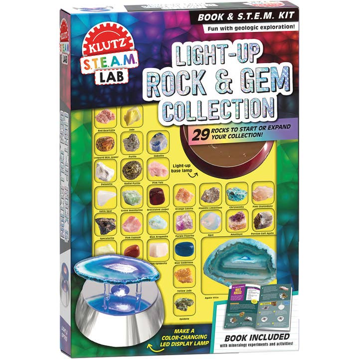Light-Up Rocks & Gem Collection for wholesale by Scholastic