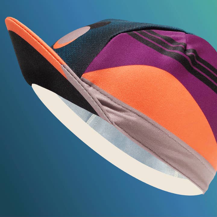 Vera Cycling - Wholesale Flat Brim Cap - Unisex - DUNE ⊹ Polaris ⊹ Lightweight and stretch cycling cap1