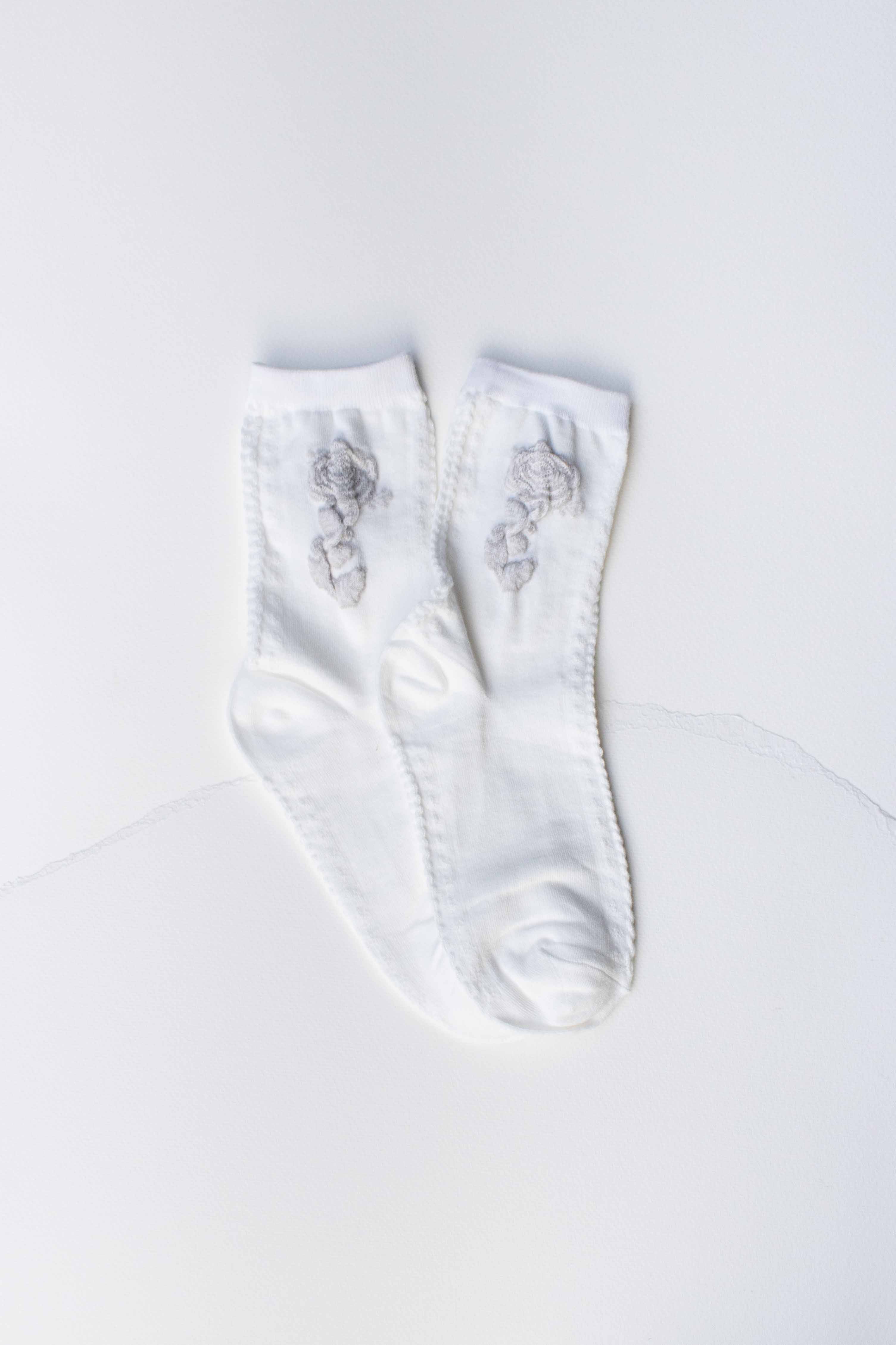 Tiepology - Wholesale Socks - Women's - Rose Cotton Blend Socks2