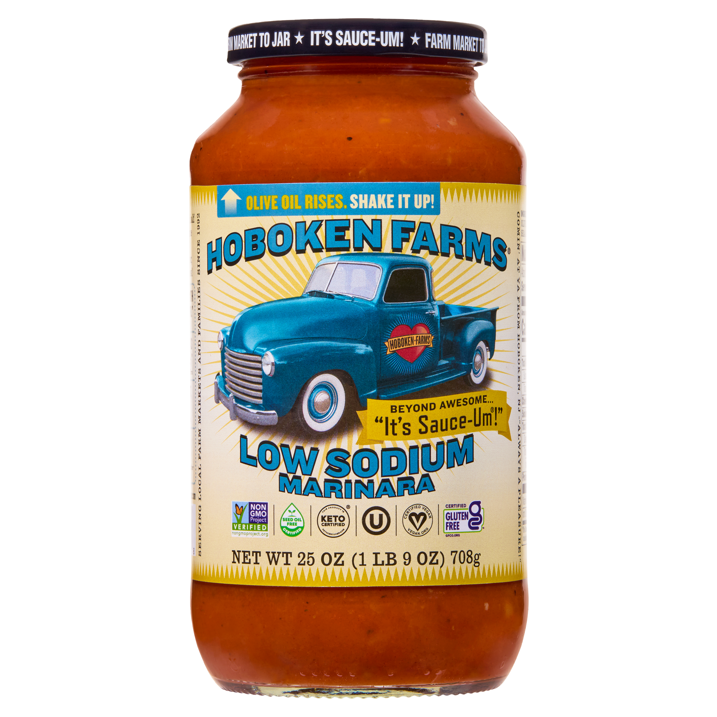 Hoboken Farms - Wholesale Pasta Sauce - Hoboken Farms Low Sodium Marinara 6 Pack1