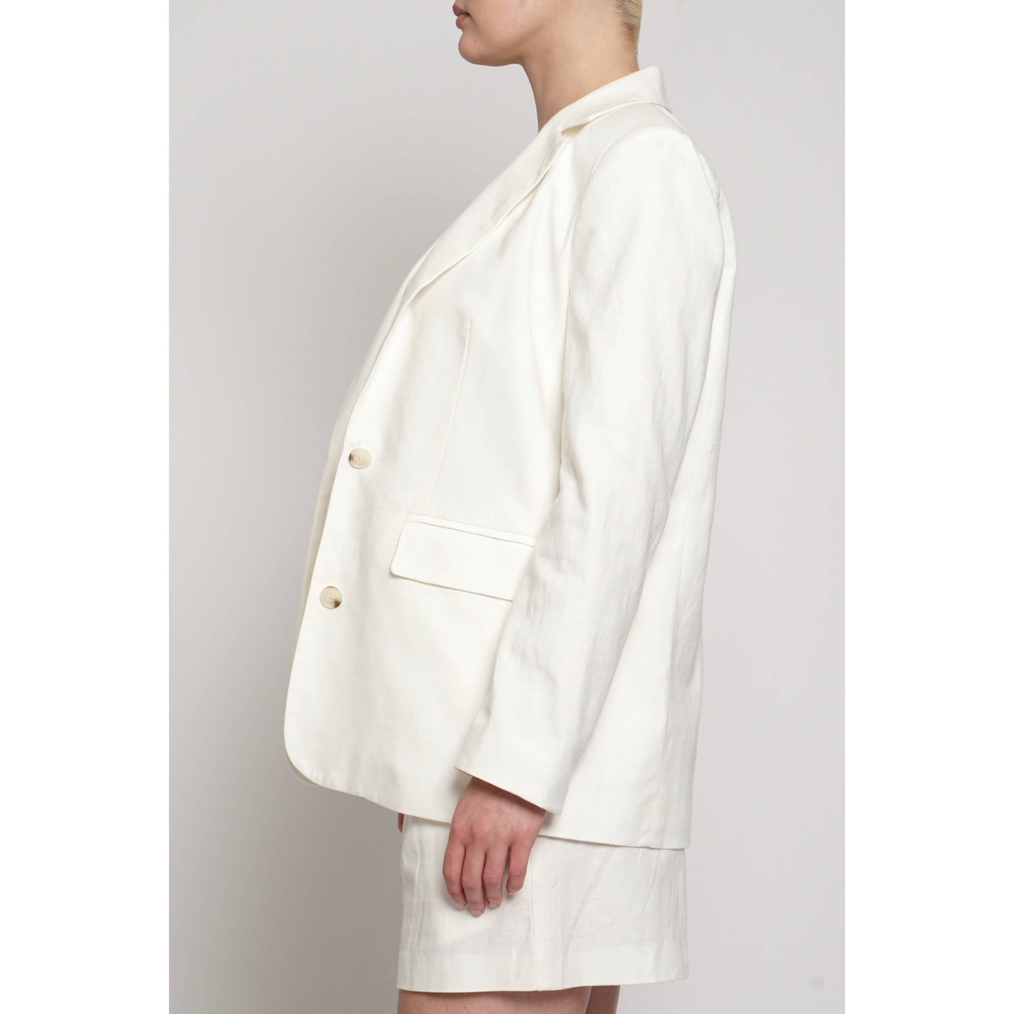 Sans Souci - Wholesale Blazer - Women's - FULLY LINED LINEN BLAZER1