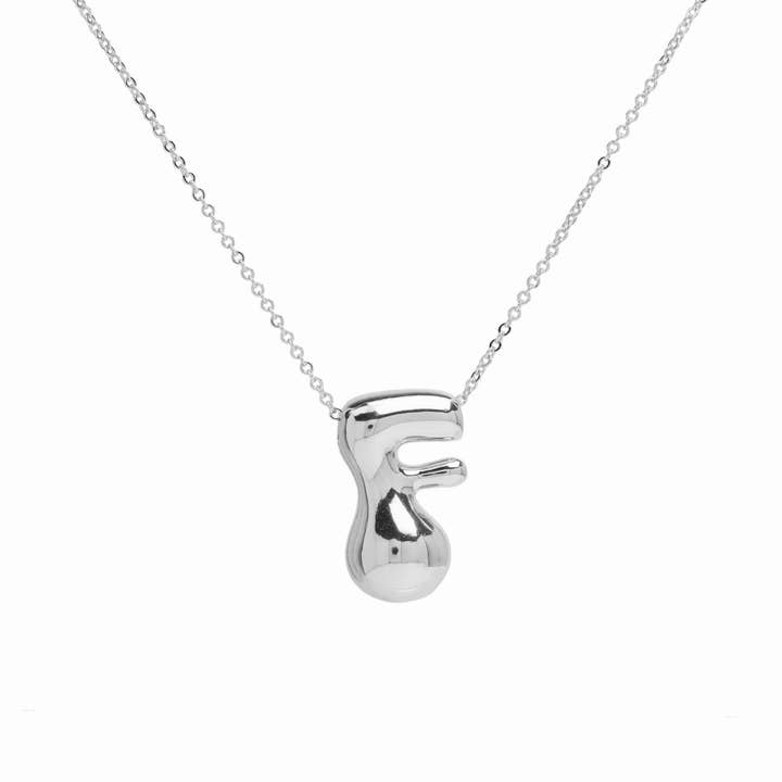 Savvy Bling - Vente Colliers à pendentif - Collier en or 18 carats Initial Waterdrop