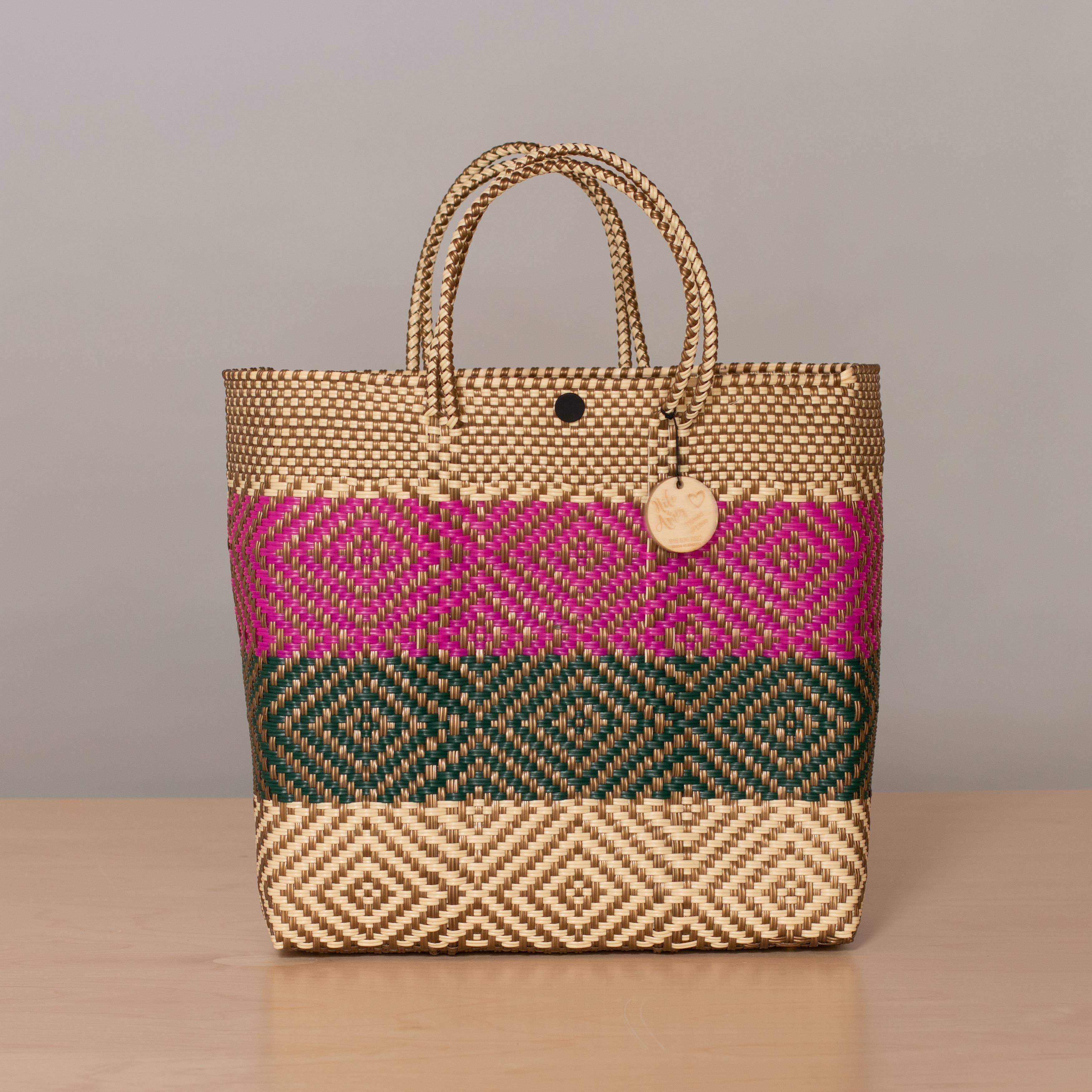 Hilo de Amor LLC - Vente Tote bag – femme - Lot de 8 sacs fourre-tout tissés à la main d'Oaxaca7