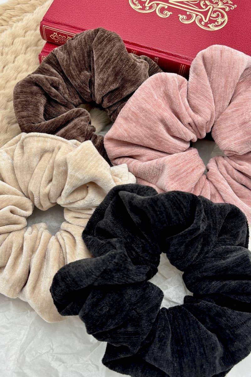 BYREN | ÉLINE L'ATELIER - Wholesale Hair Accessories Set - Women's - Textured Elastic Scrunchies FQ831