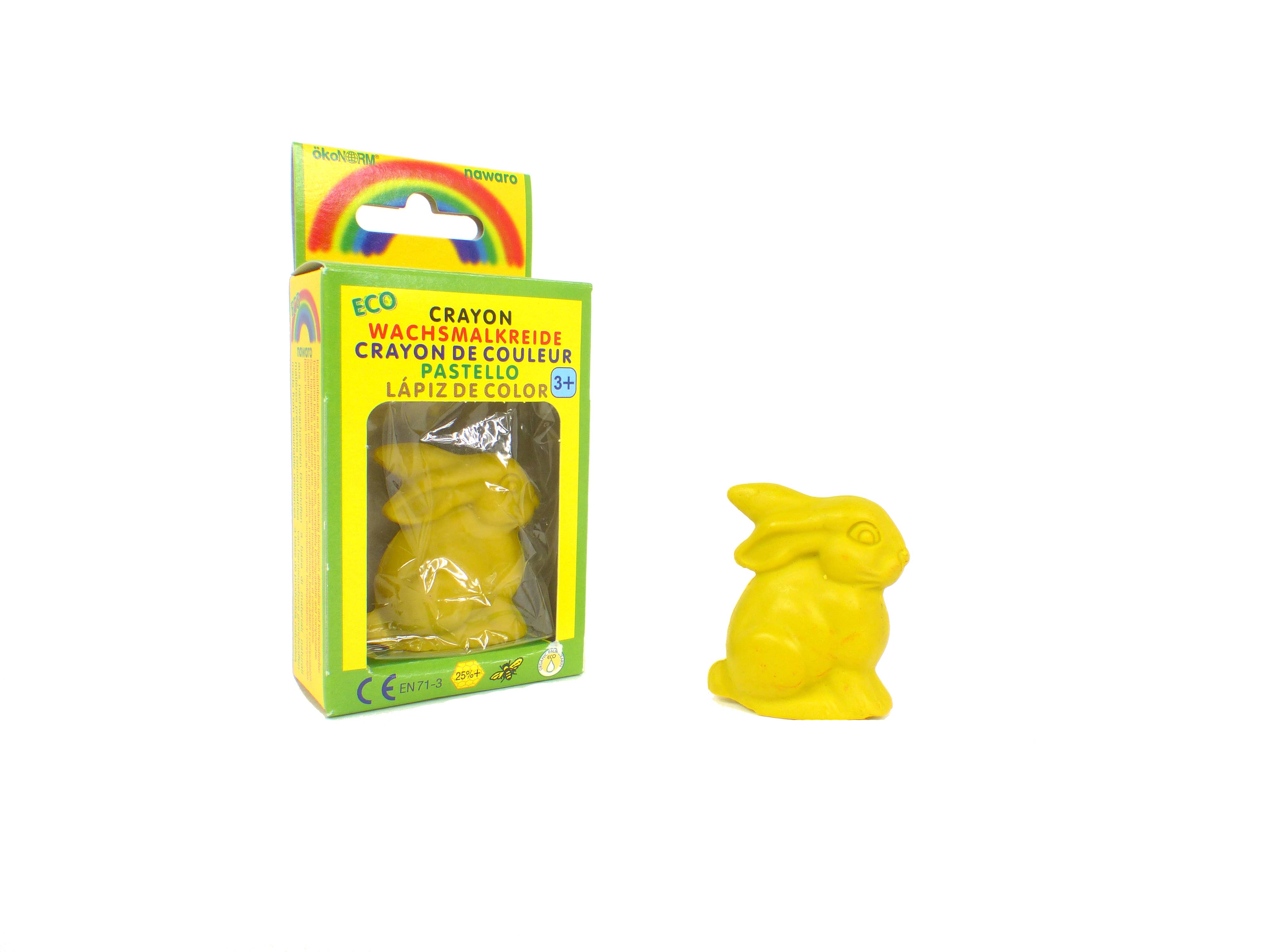 ökoNORM – Großhandel Buntstift – Kind & Baby – Wachsmalfigur "Buni" Nawaro1