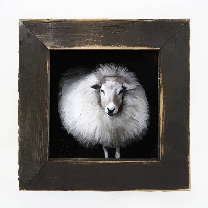 ginger blue - Wholesale Art Print - Poofy Sheep3