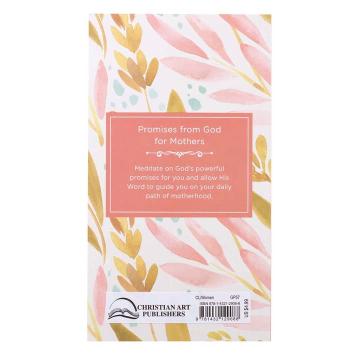 Christian Art Gifts - Wholesale Book - Adult - Gift Book Promises from God for Mothers Softcover