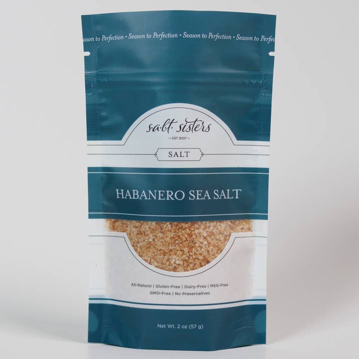 All-Natural Sea Salt - Habanero - 2 oz for wholesale by Salt Sisters