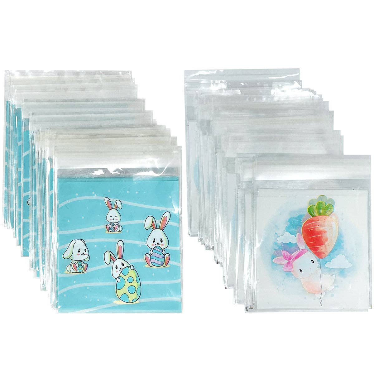 Wrapables.com - Wholesale Food Storage Wrap/Bag - Wrapables Transparent Self-Adhesive 4" x 4" Candy Cookie Bag58