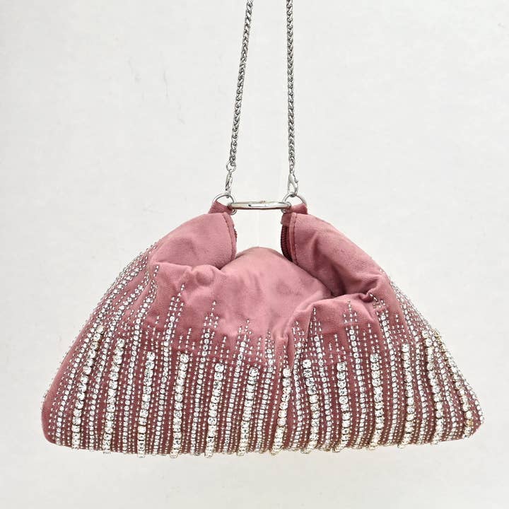 Statement Handväska Isabelle - Askrosa för wholesale av Schmuckoo Berlin