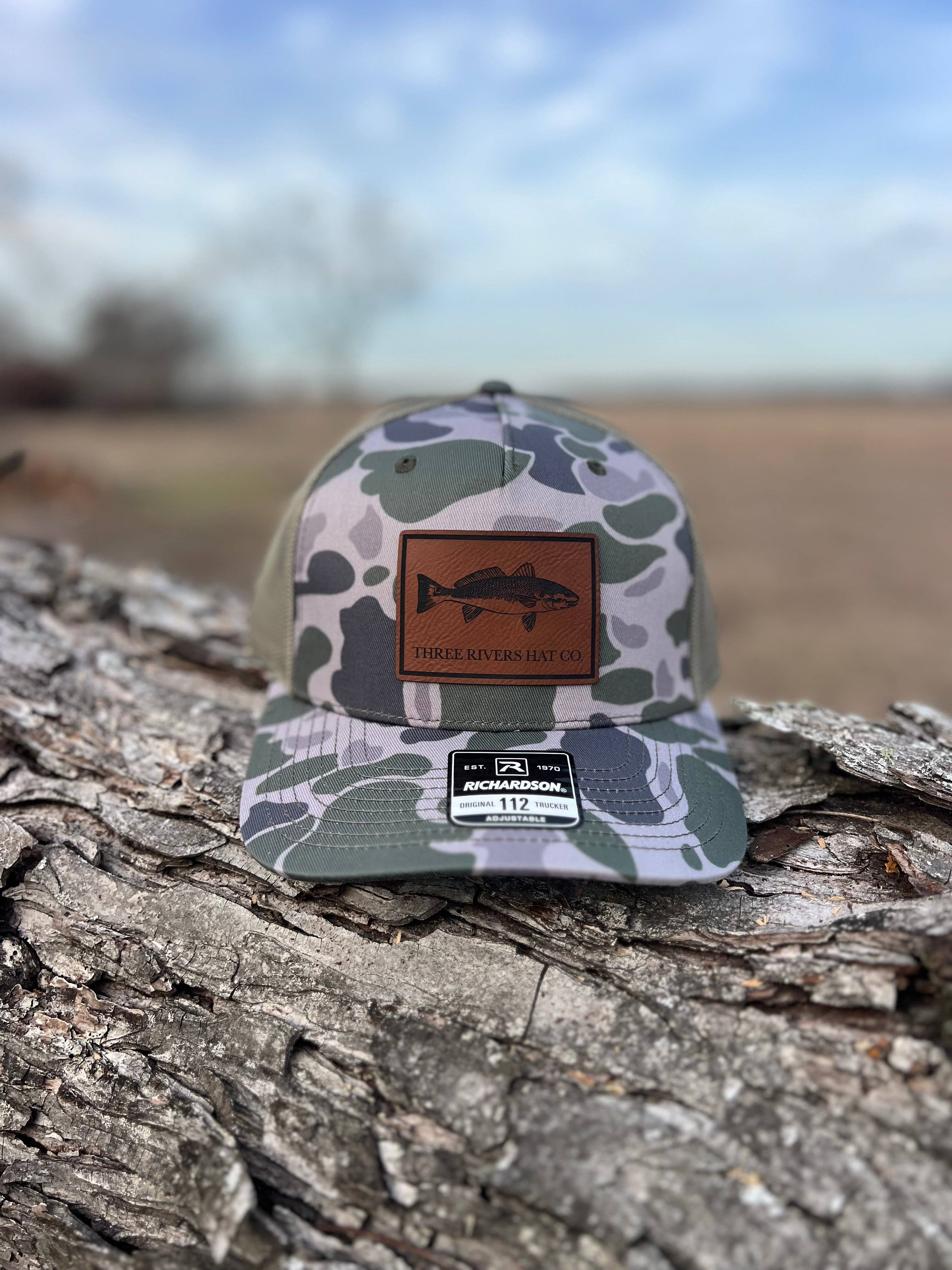 Three Rivers Hat Co. - Wholesale Trucker Hat - Unisex - Redfish - Trucker Snapback - Richardson 1125