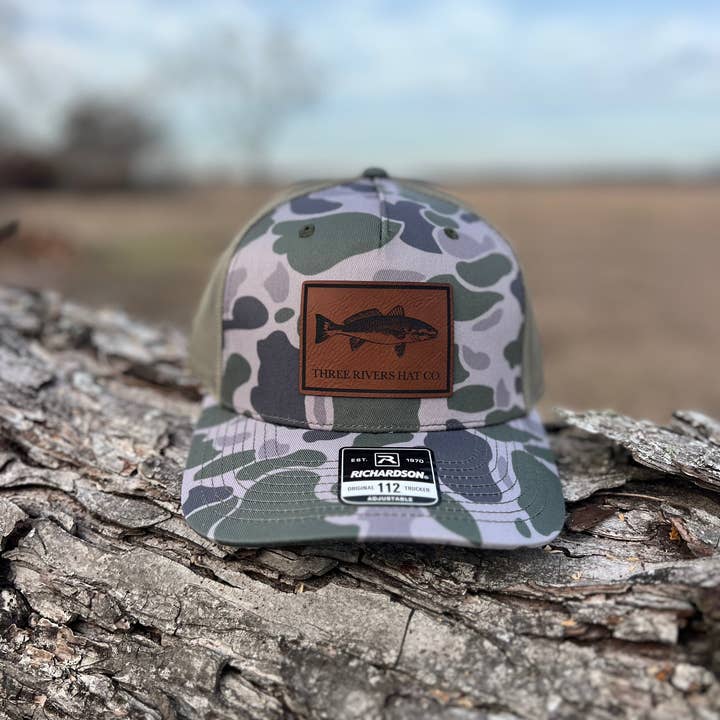 Three Rivers Hat Co. - Wholesale Trucker Hat - Unisex - Redfish - Trucker Snapback - Richardson 1125