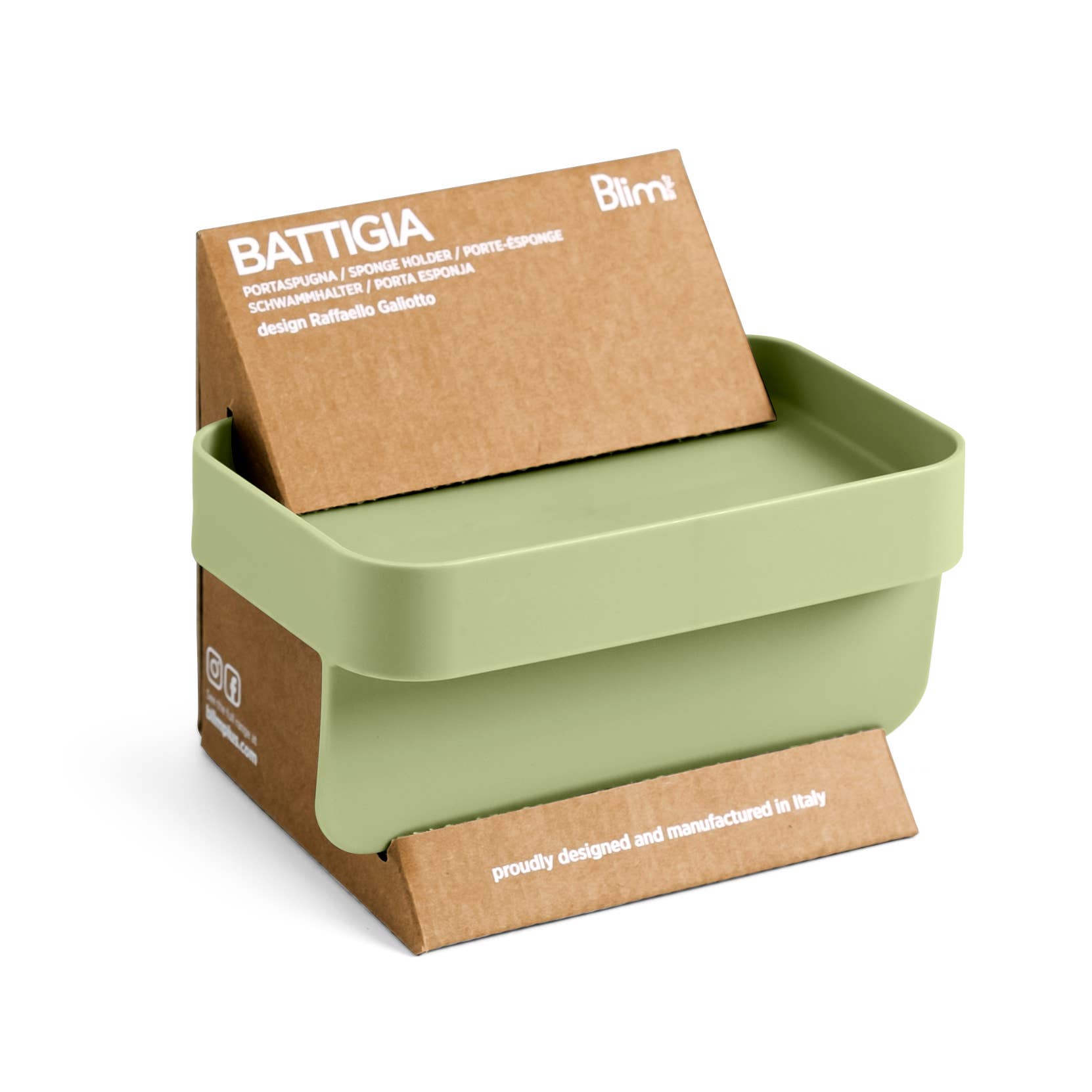 Blim Plus - Wholesale Sponge Holder - Battigia sponge holder | with suction cups, for sponges and cloths7