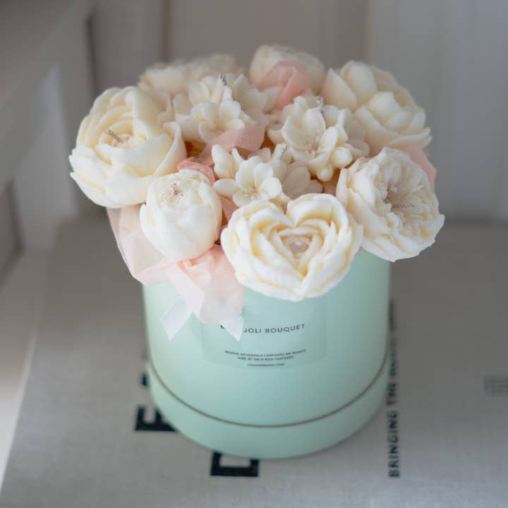 Studio Firaora - Wholesale Artificial Flowers - MY PRETTY BOUQUET of Love - Soy wax6