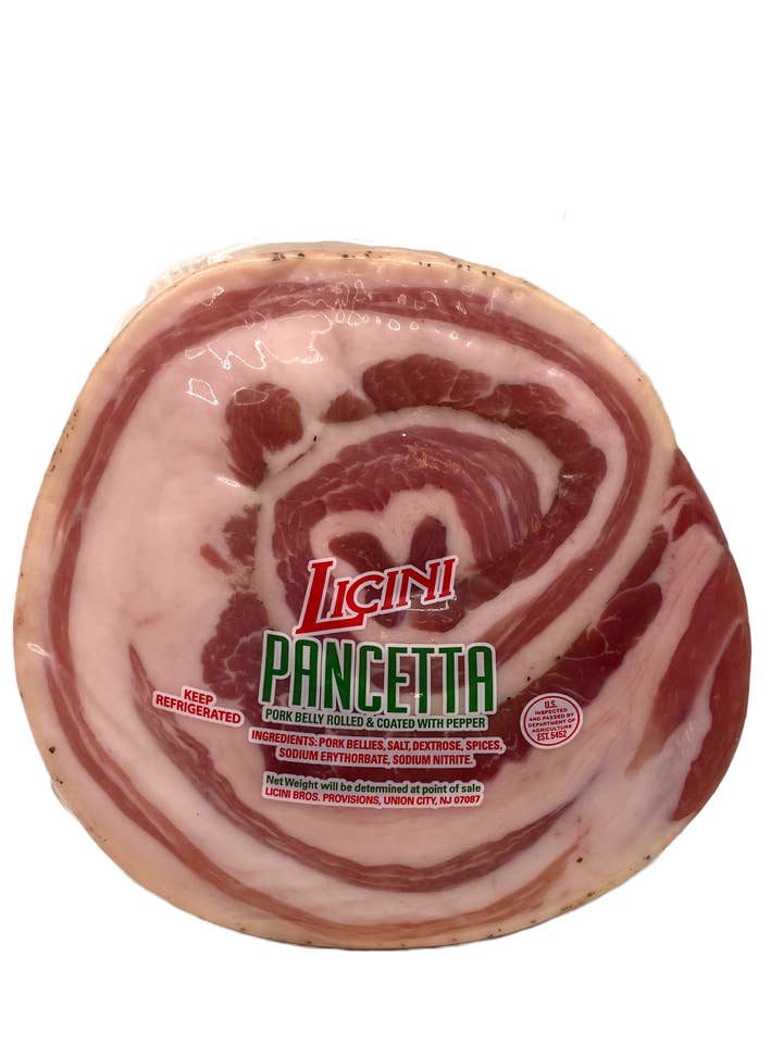 Licini Brothers Pancetta for wholesale by Licini Brothers