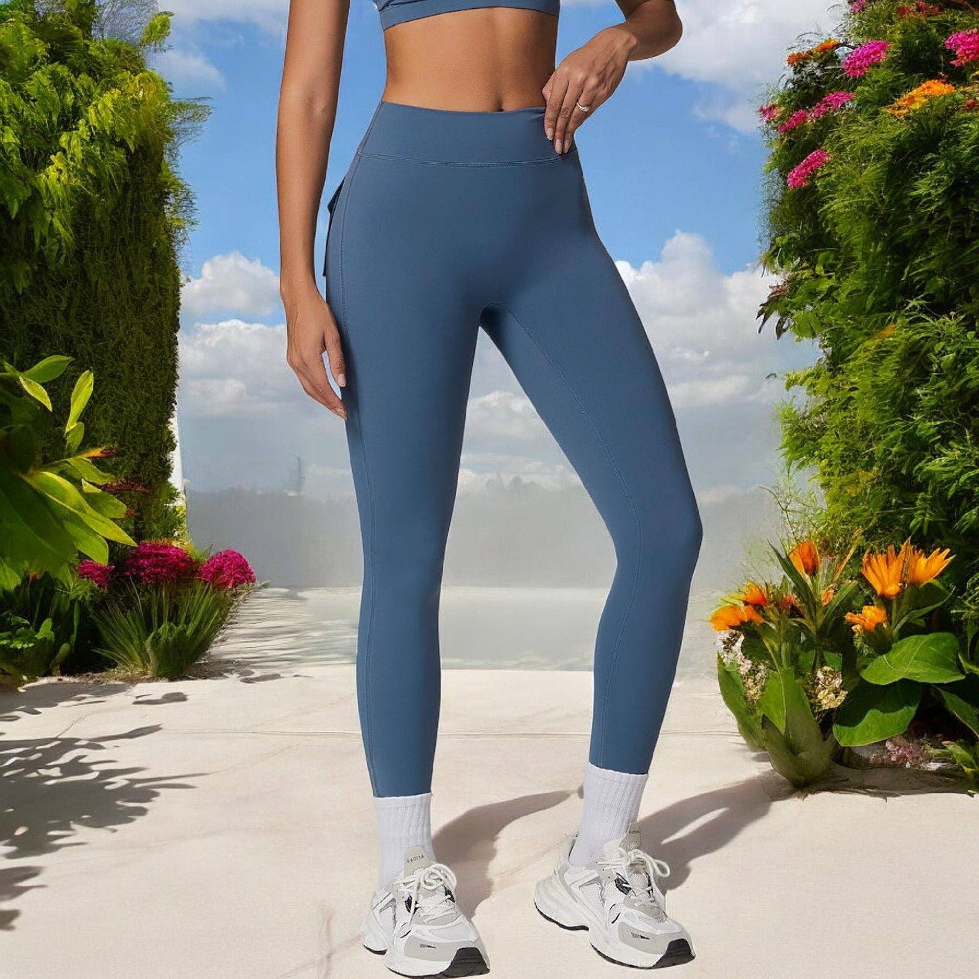 Active by Anna-Kaci – Engroshandel Sports-/loungeleggings – til kvinder – High Waist Leggings i fuld længde til yoga og hverdag28