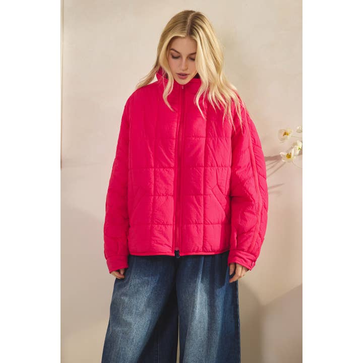 Veveret – wholesale Jacket – Women's – Zip Up Packable Puffer Jacket13