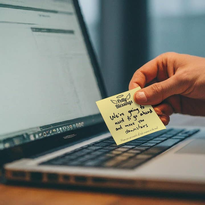 TRR Designs - Wholesale Sticky Notes - Funny Sticky Notes, Petty Blessings and Petty Curses9