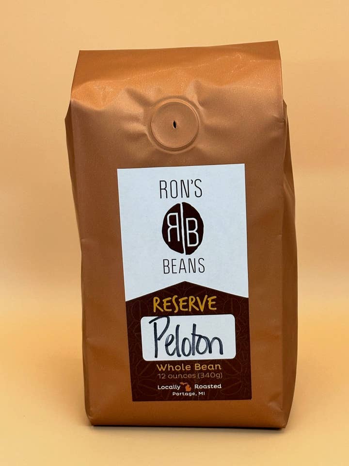 Peloton Espresso Blend for wholesale by Ron’s Beans