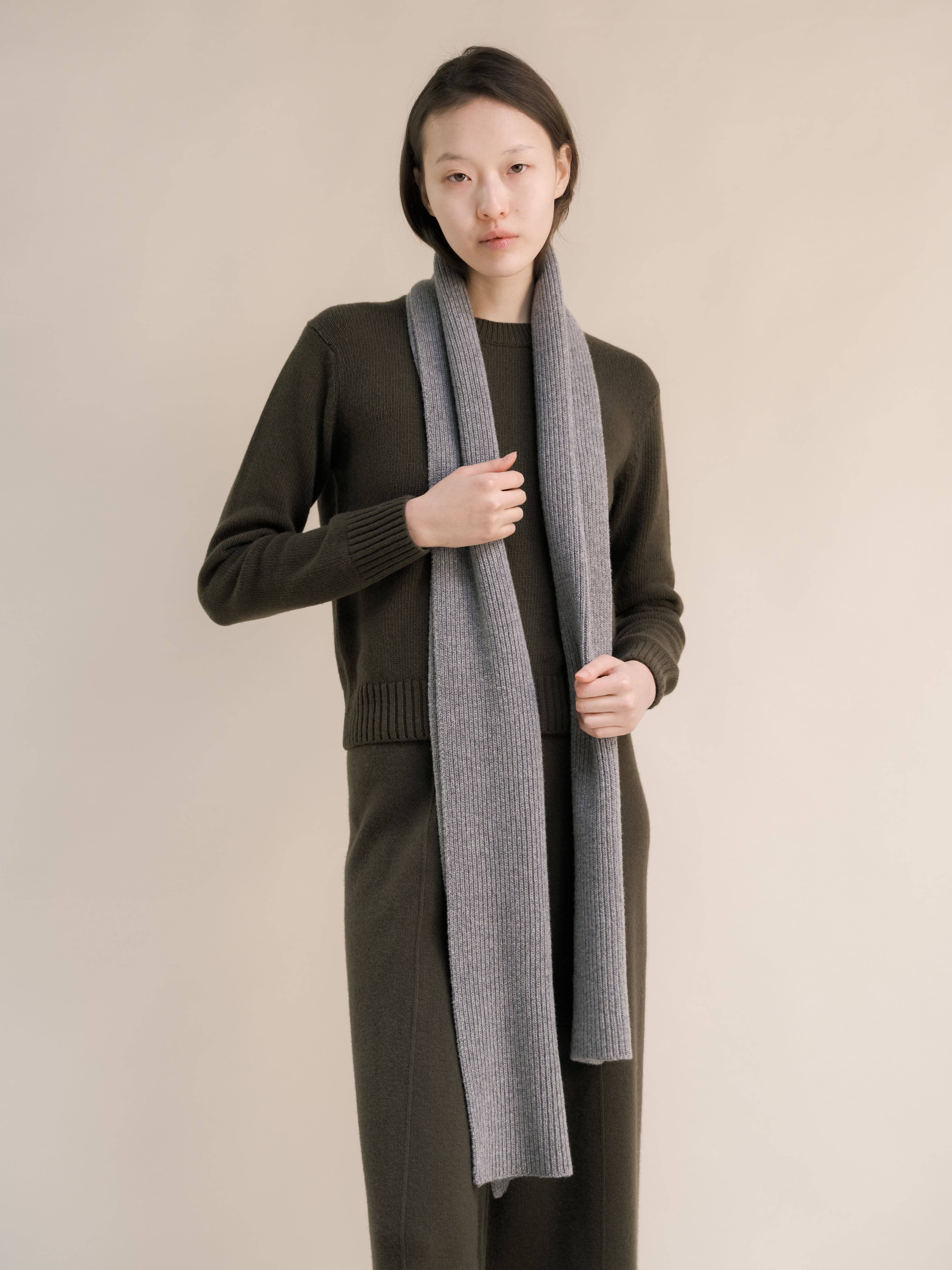 Lèmme - Wholesale Knit Sweater - Women's - Cashmere Mix Crewneck Sweater6