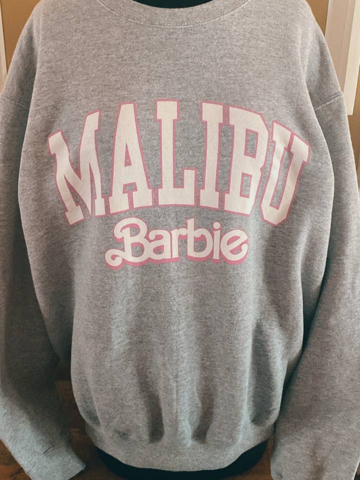 Malibu Barbie Sweatshirt for wholesale by Loftin Design Co