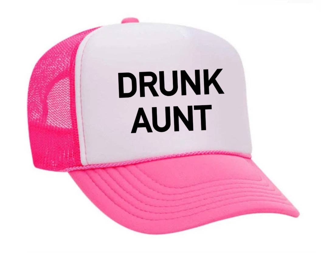 Inappropriate Trucker Hats - Wholesale Trucker Hat - Women's - Drunk Aunt Trucker Hat13