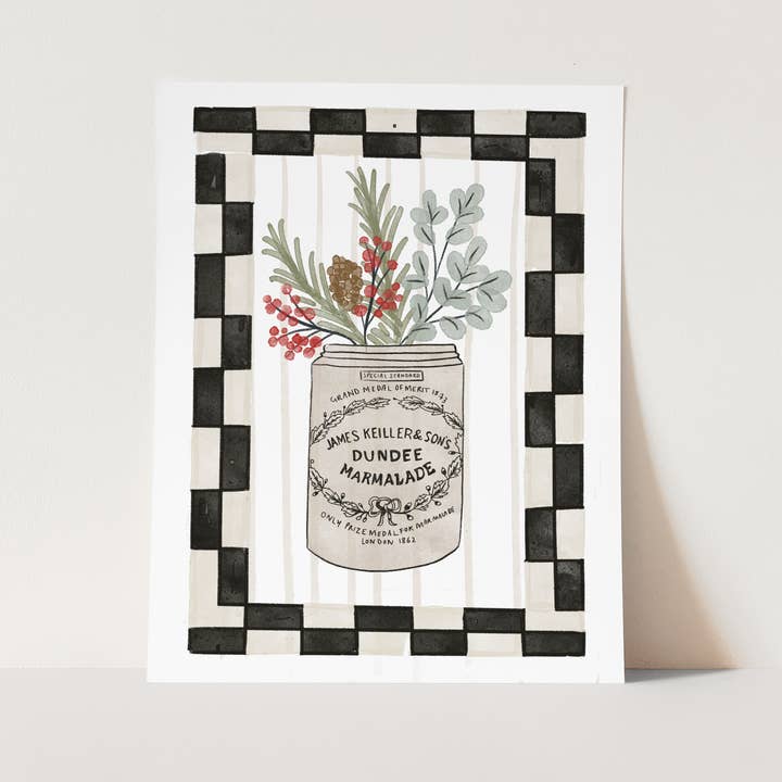 Winter Dundee Marmalade (Black) for wholesale by Juniper Press