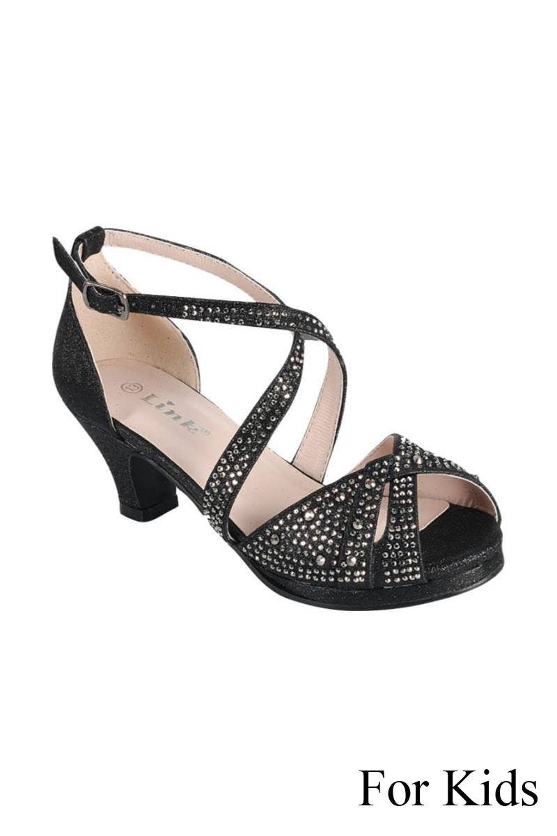 FASHION EMPORIO - Wholesale Sandals - Kids - Kids Party Heels FL-FANTASTIC-90K2