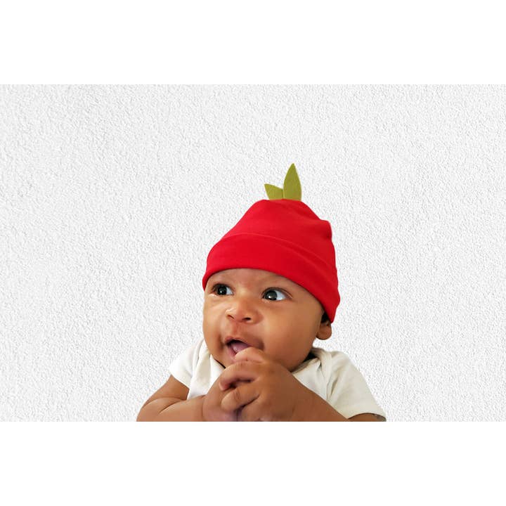 Baby biologisch katoenen spruitmuts voor wholesale door Hats For Healing