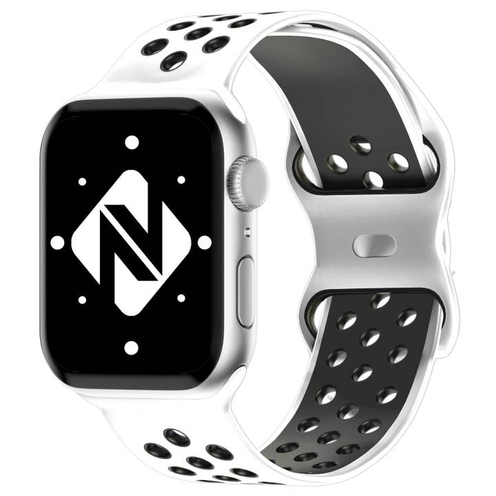 Pulsera de silicona Airflow para Apple Watch Ultra/SE/8/7/6/5/4/3/2/1, 42/44/45/49mm para venta al por mayor de SchnappFreude