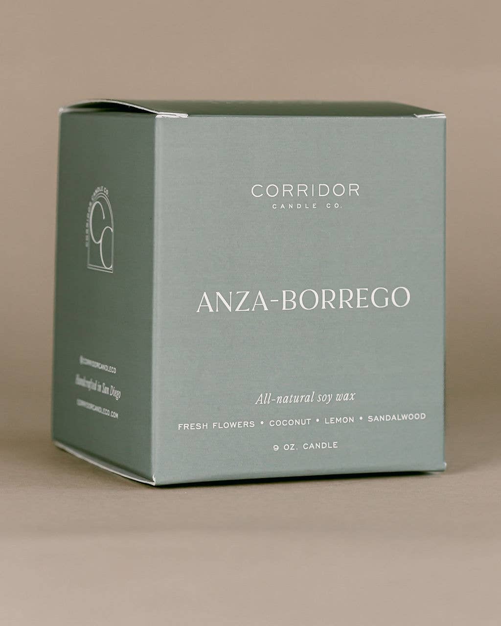 Corridor Candle Co. - Wholesale Jar/Filled Candle - Anza-Borrego Soy Candle3