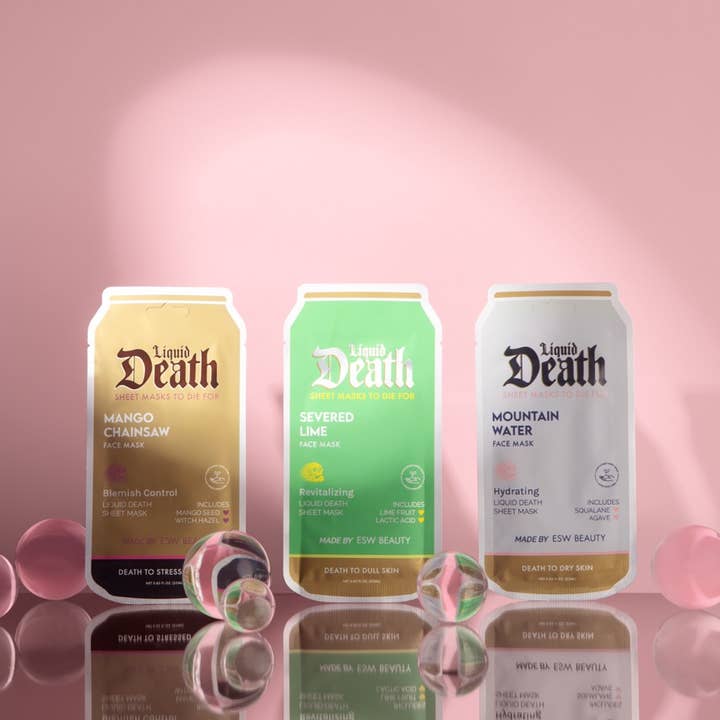ESW Beauty - Wholesale Skincare Face Mask - Severed Lime Liquid Death Revitalizing Face Mask7