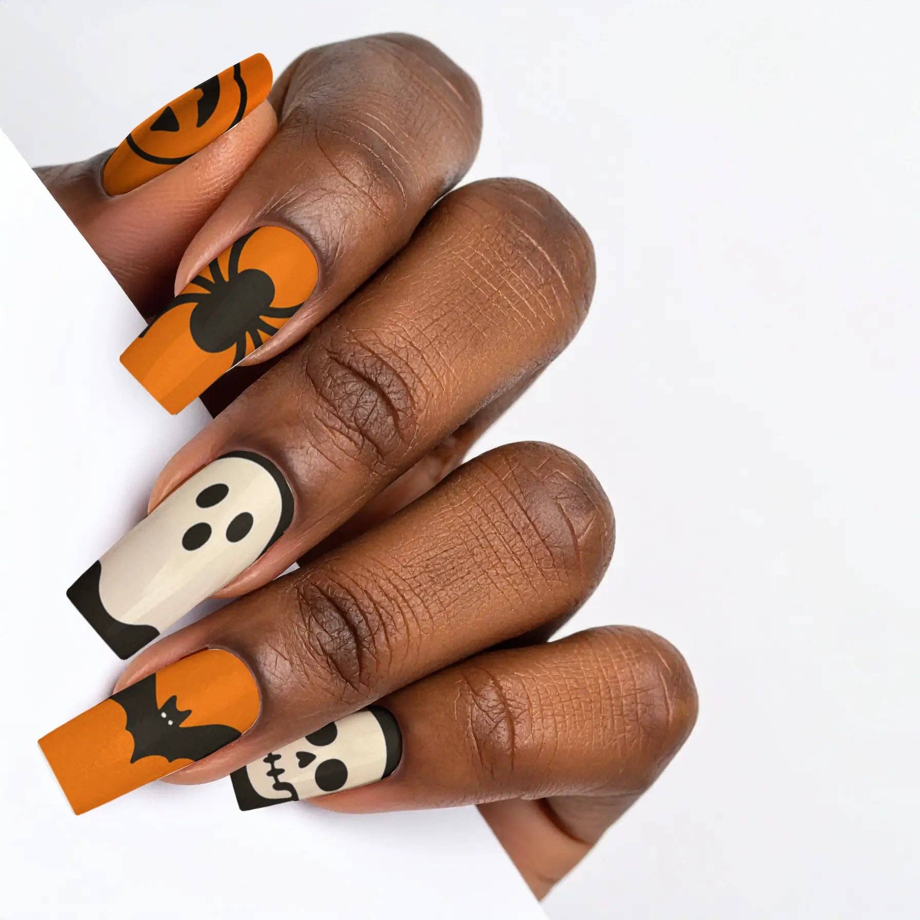 FYNE BODY - Wholesale Press-on/fake nails - Pumpkin Patch Glam Halloween Press-On Nails41