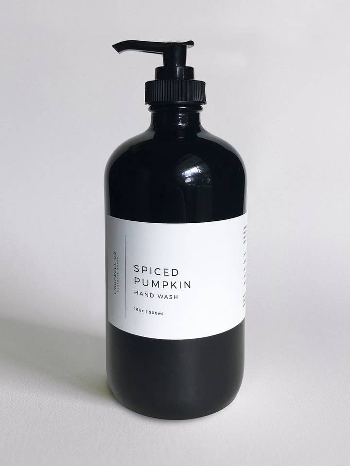 Spiced Pumpkin Hand Wash for wholesale by Lightwell Co.