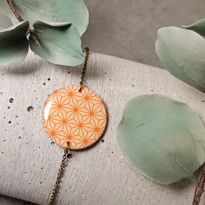 Saumur armbånd — grafisk mønster 1036 for engroshandel hos une Hirondelle sous le Tilleul