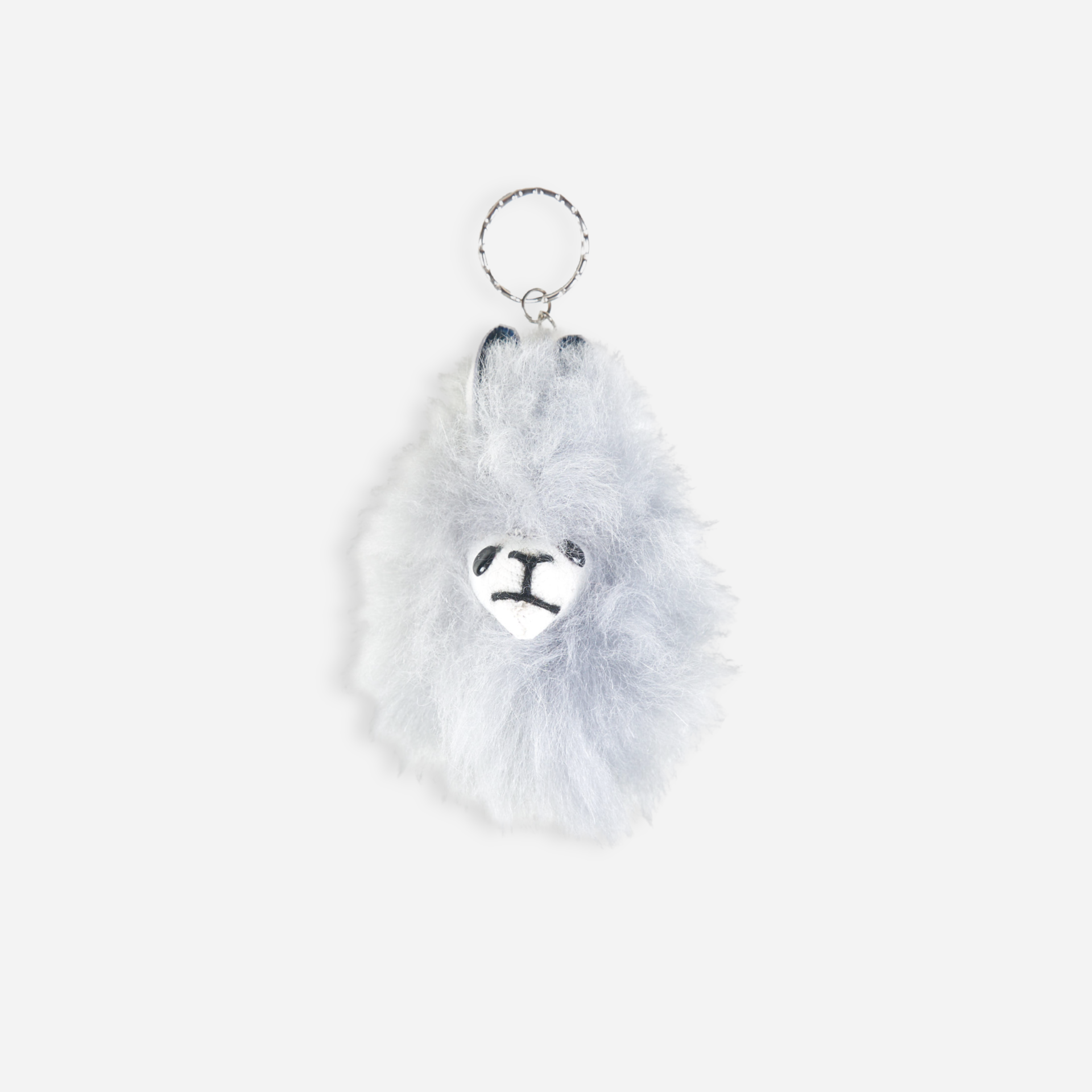 Terra Natural Designs - Venta al por mayor Llavero - Unisex - Llavero de alpaca con pompones en forma de cabeza de llama - Juego de 45