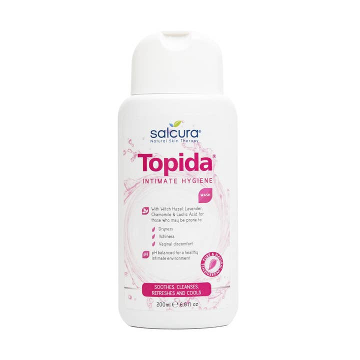 Topida Intimate Hygiene Wash for wholesale by Salcura Natural Skin Therapy
