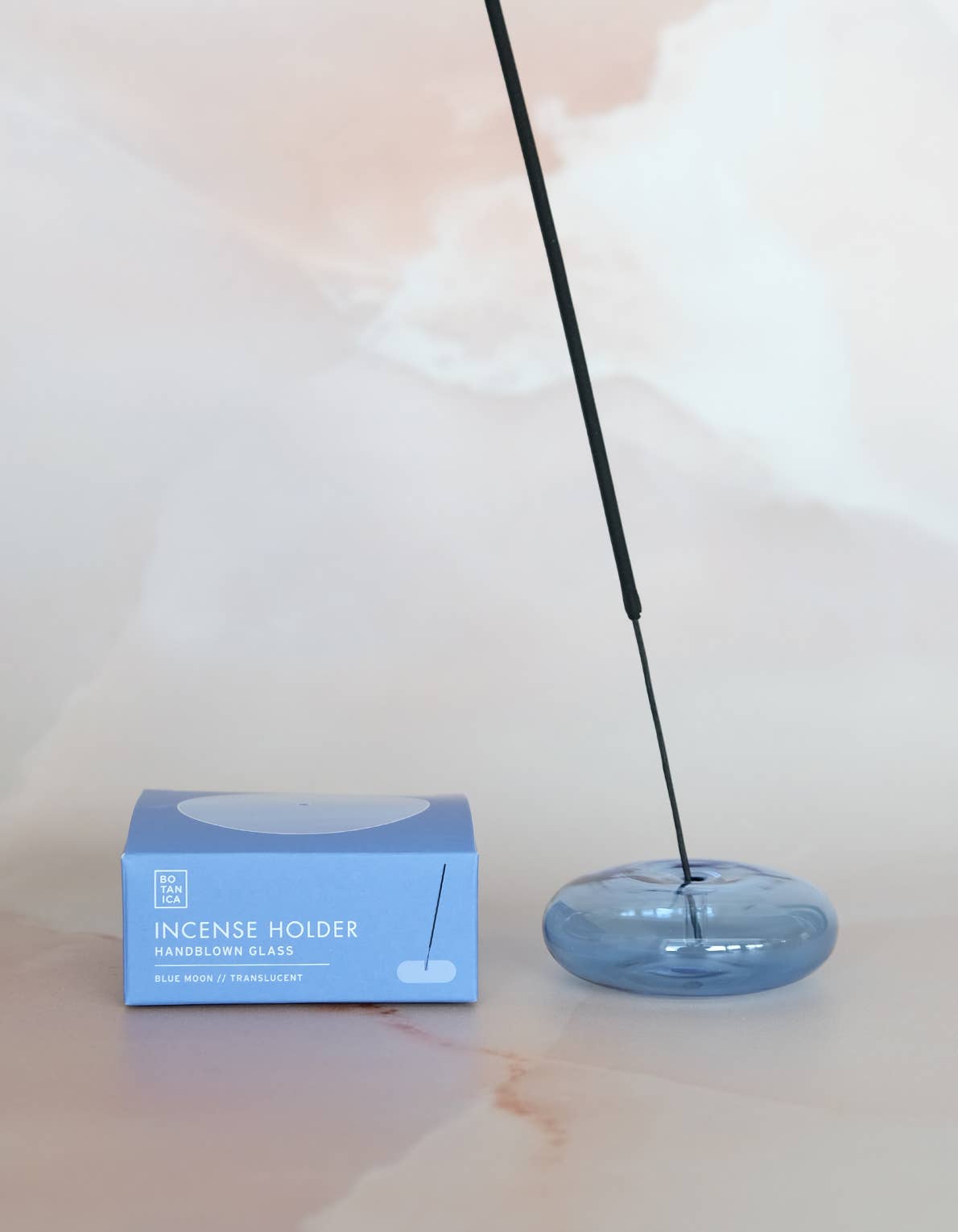 BOTANICA - Vente Porte-encens - Porte-encens en verre à bulles25