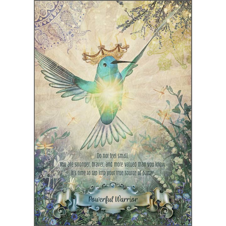 Schiffer Publishing - Wholesale Tarot Cards - Hummingbird Wisdom Oracle Cards4