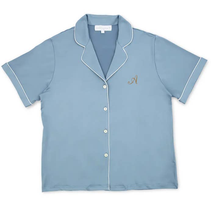 Weddingstar Inc. - Wholesale Sleepwear Set - Women's - Embroidered Knit Pajama Short Set - 4 Colors9