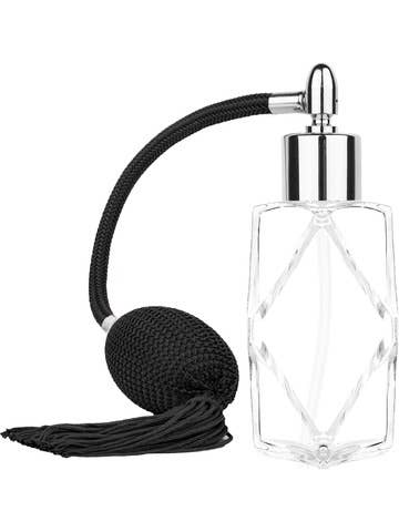 Diamond Bottle Sprayer with Ring-60ml (Multiple Bulb & Cap) for wholesale by Best Bottles
