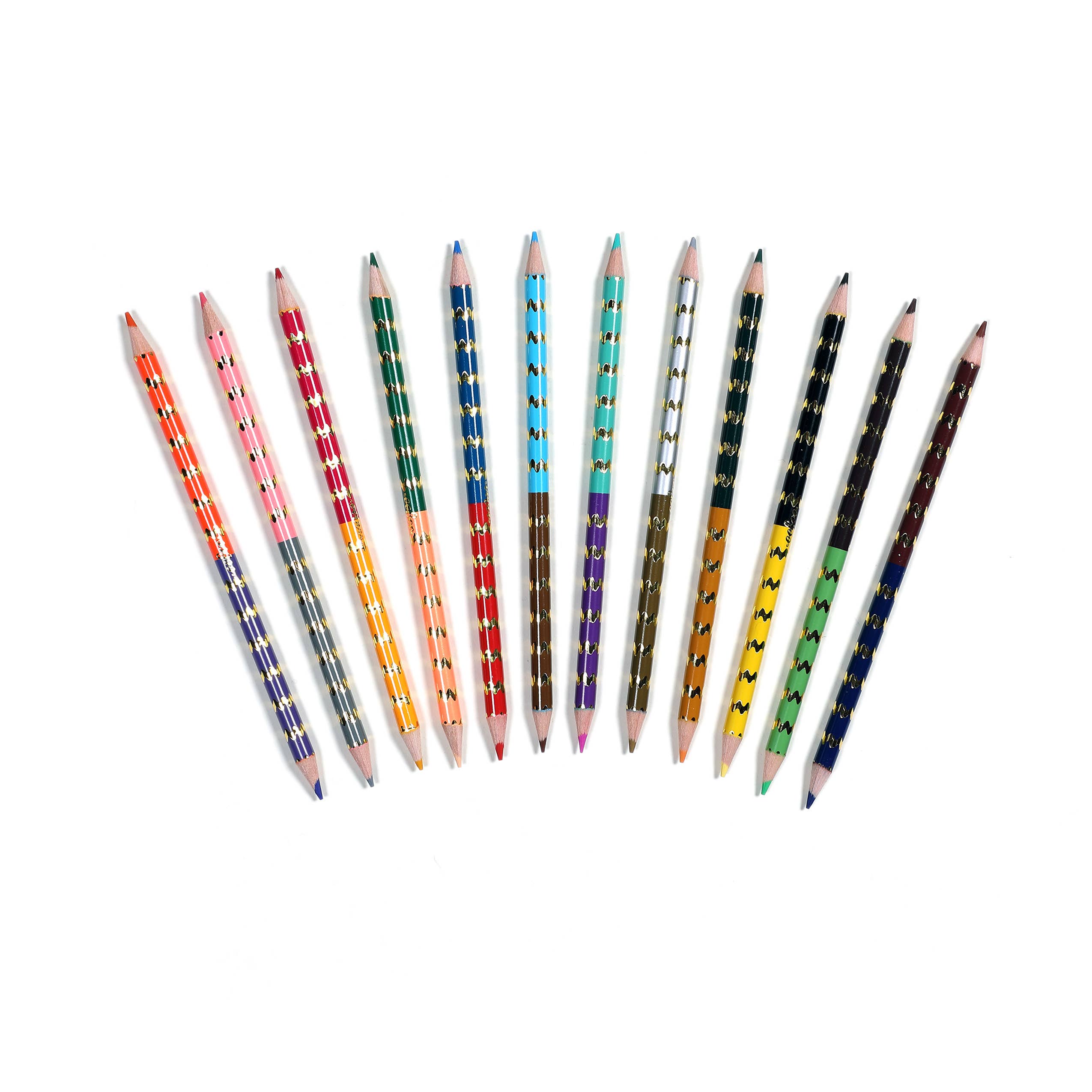 eeBoo - Wholesale Colored Pencil - Tree of Life 12 Double-Sided Pencils2